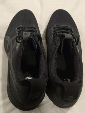 Asics Men's Black Athletic Running Shoes